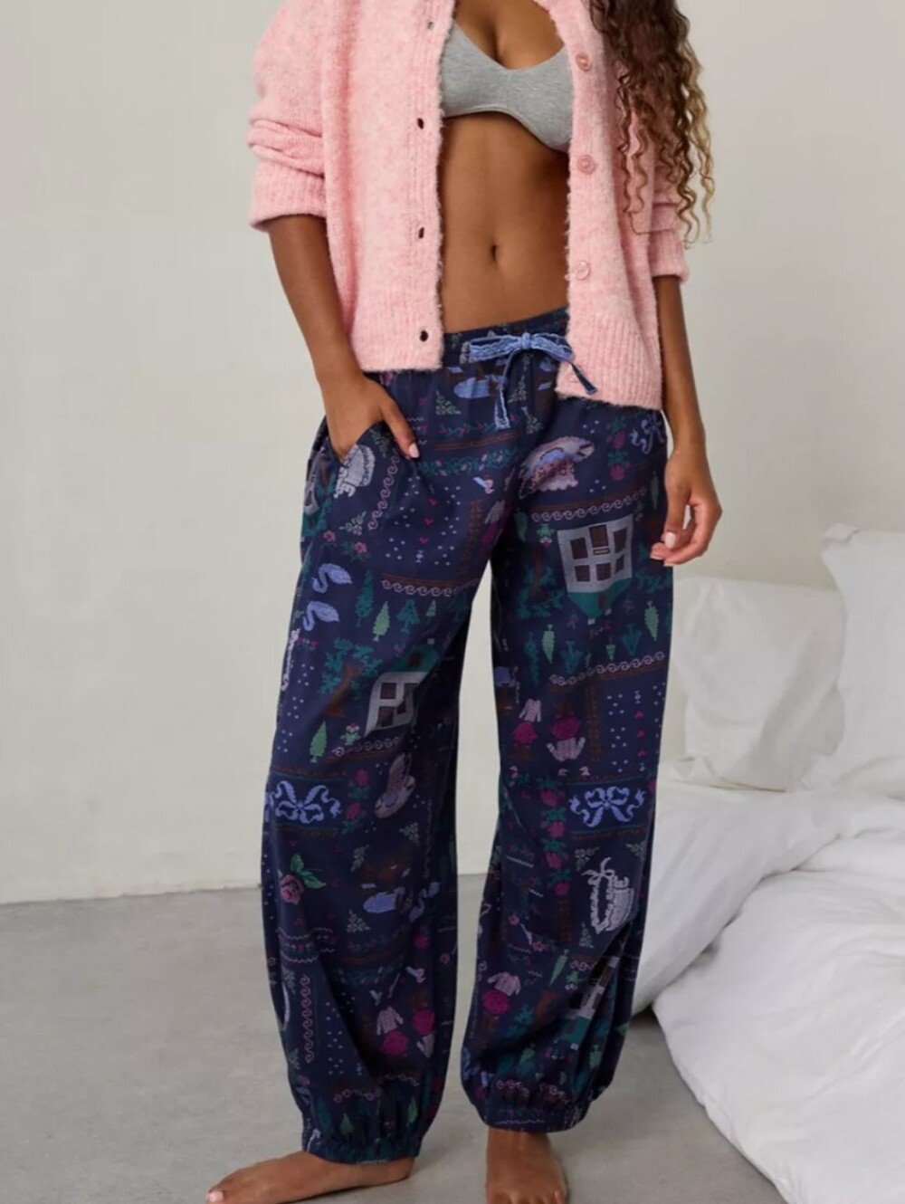 Out From Under Boho In Your Dreams Printed Lounge Jogger S
